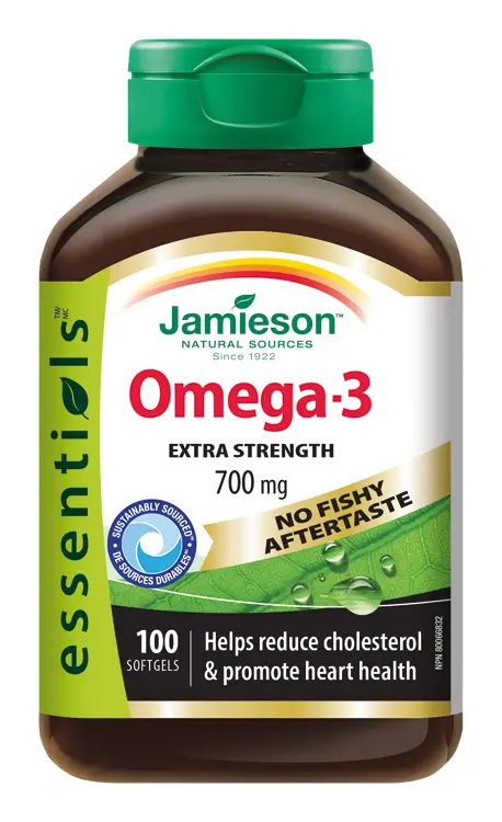 Jamieson Omega3 EXTRA 700mg 100 kapslí Alphega.cz